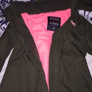 Army Green All Weather Hollister Jacket